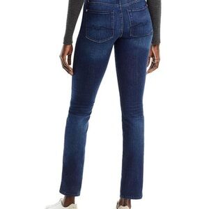 7 For All Mankind Women's Kimmie Denim High Rise Straight Leg Jeans Blue, US 26
